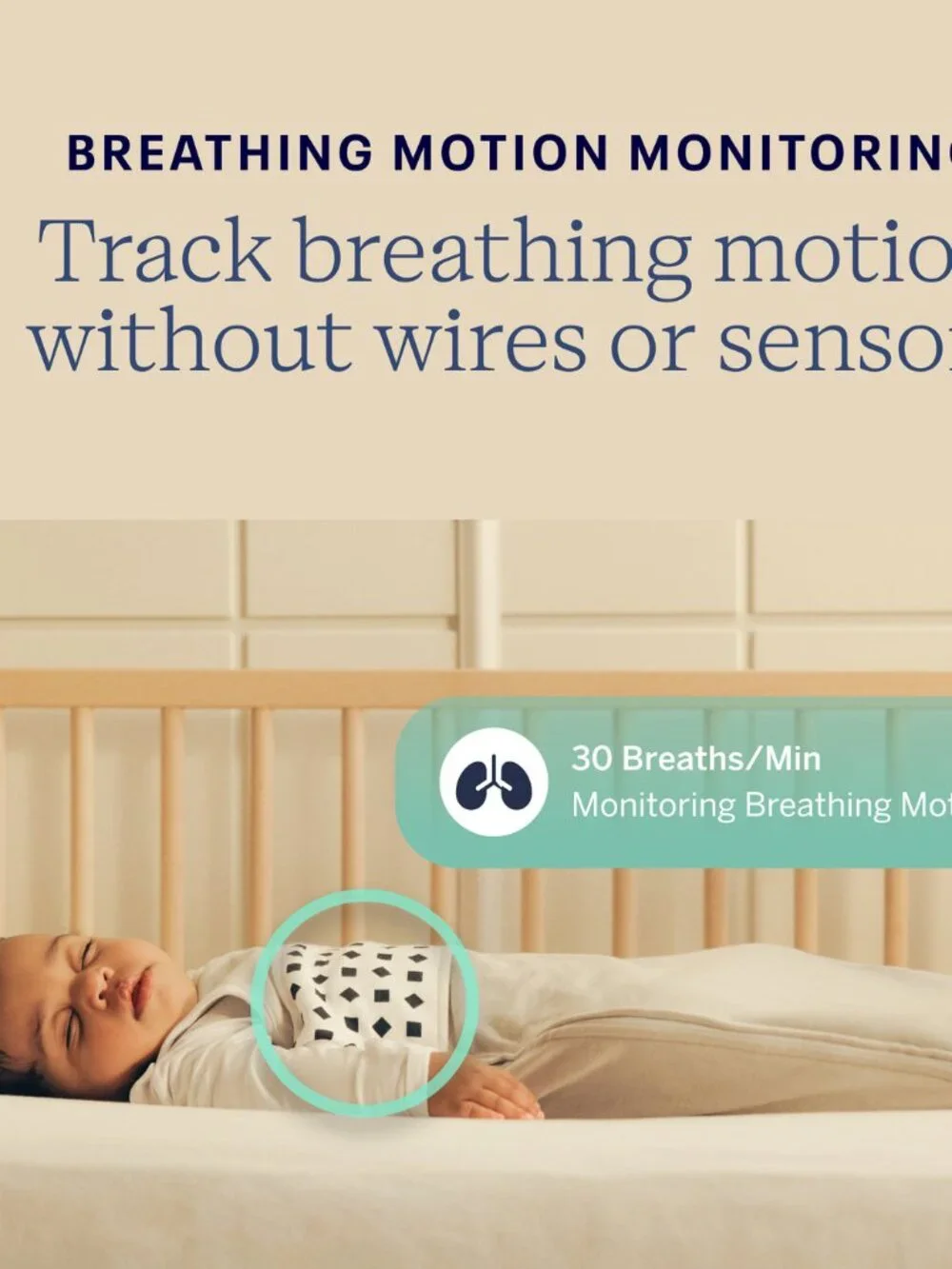 New Nanit Breathing Band in Small